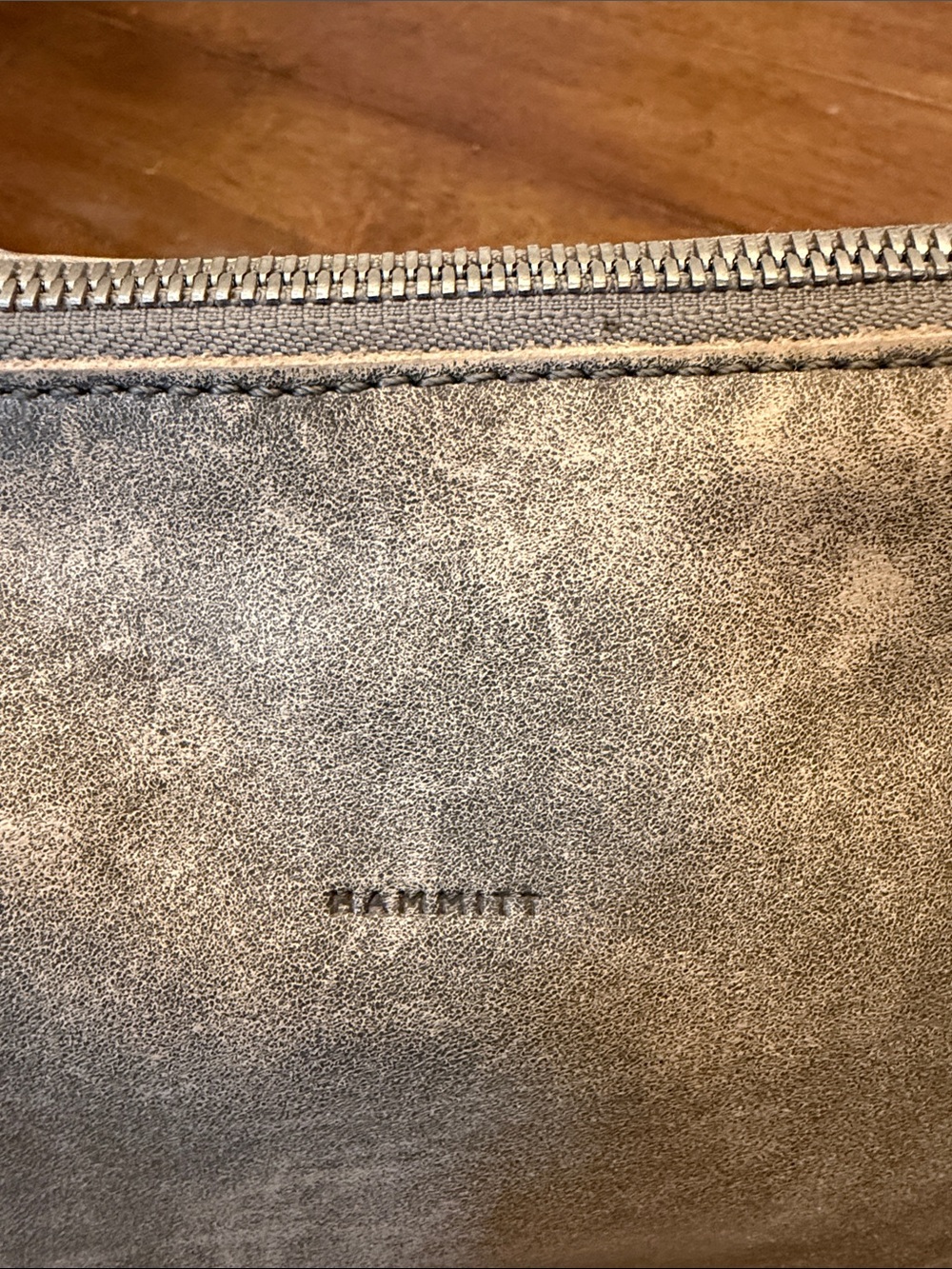 Hammitt Women’s Medium Daniel Leather in Brushed Pewter - Picture 4 of 17
